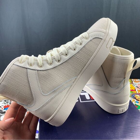 Fila Madina Gardenia Woven High Tops Womens Various Sizes - Picture 10 of 15